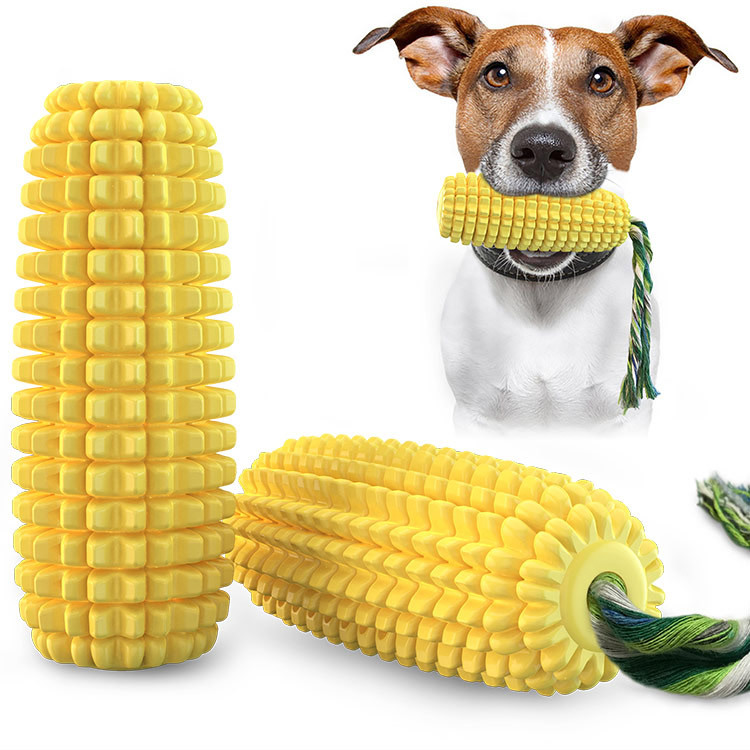 Corn Dog Stick - Brinquedos Populares e Duráveis de Borracha