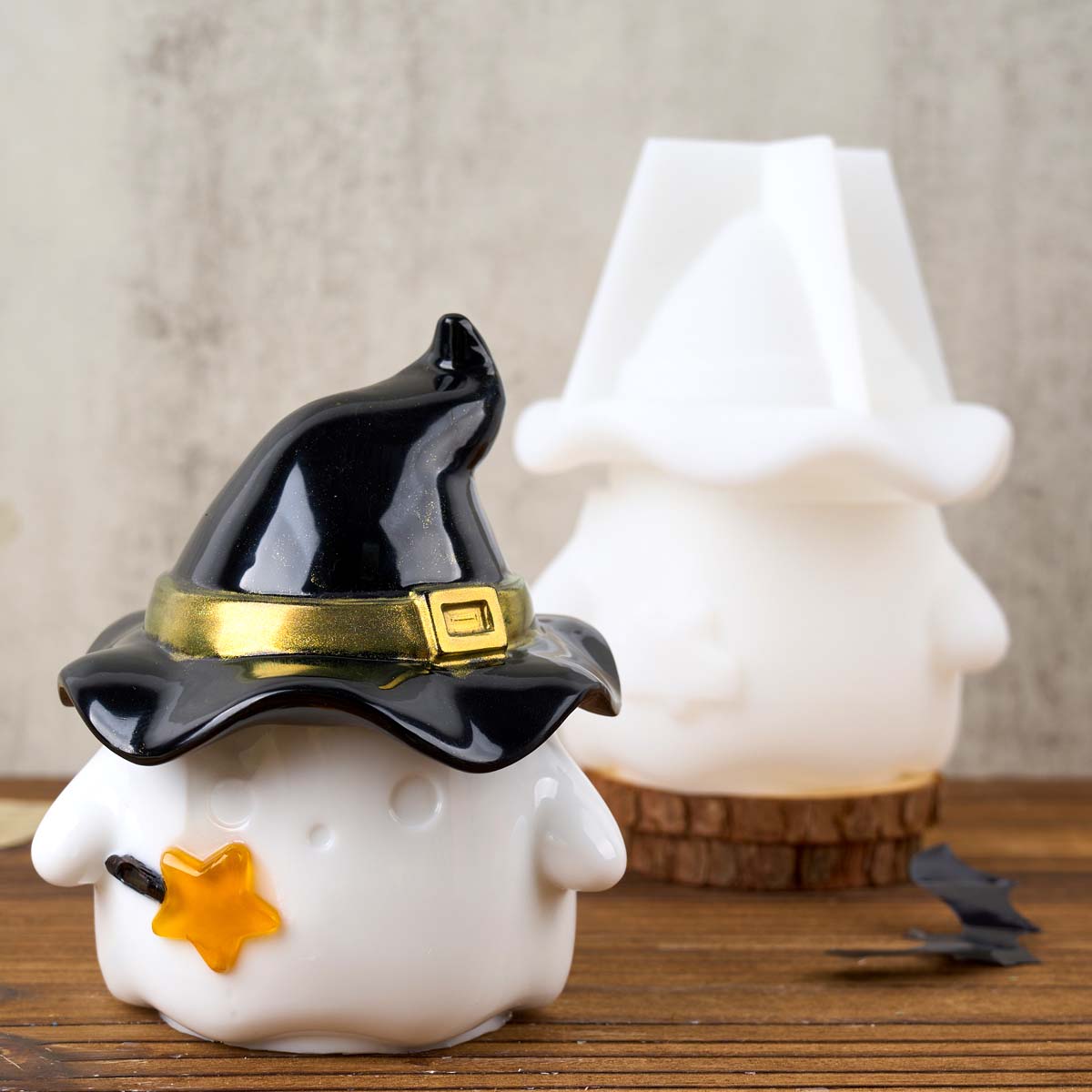 Chapéu fantasma vela jar molde - Potsticker Mold avaliação e preço