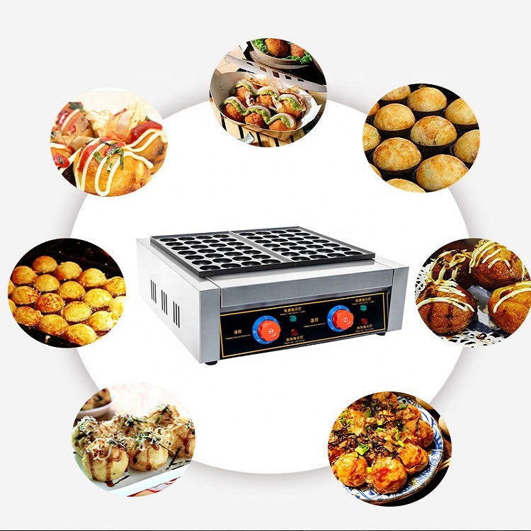 Grelhador elétrico para bolinh - Takoyaki Grill Plate avaliação e preço