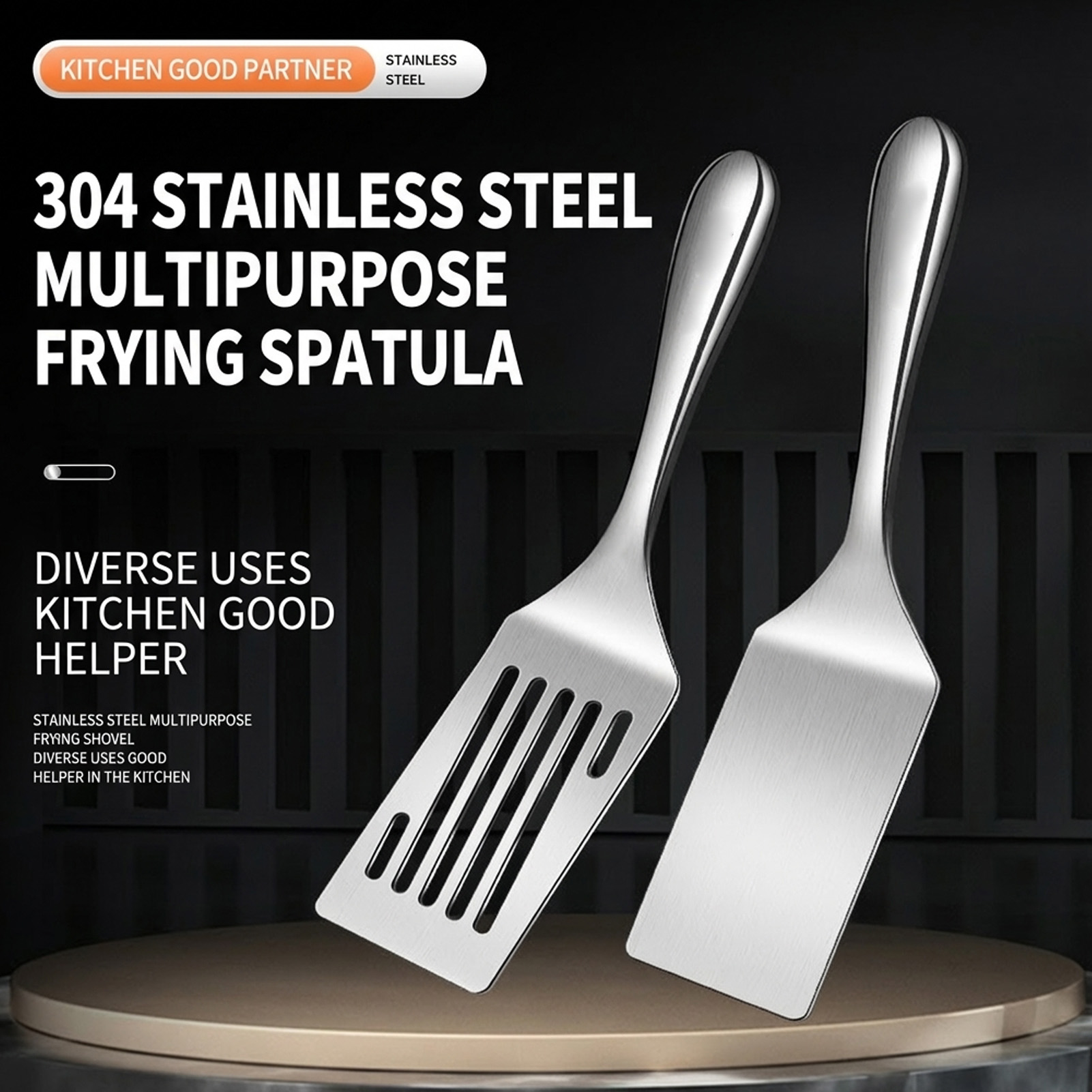 Espátula de aço inoxidável com - Okonomiyaki Spatula avaliação e preço