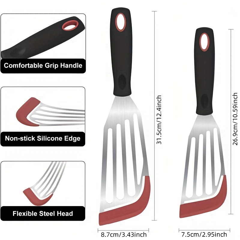Espátula de silicone de aço in - Okonomiyaki Spatula avaliação e preço