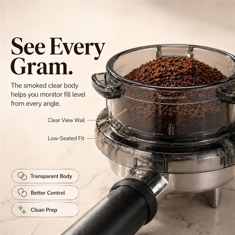 B51CNOVO! Funil de dosagem Twi - Breville Espresso Barista Express avaliação e preço
