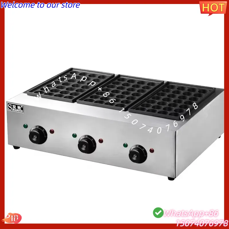 Nova Máquina Comercial Japones - Takoyaki Grill Plate avaliação e preço